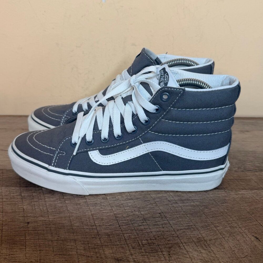 Vans Sk8-Hi high-top sneakers gray women’s size 7.5 shoes trainers